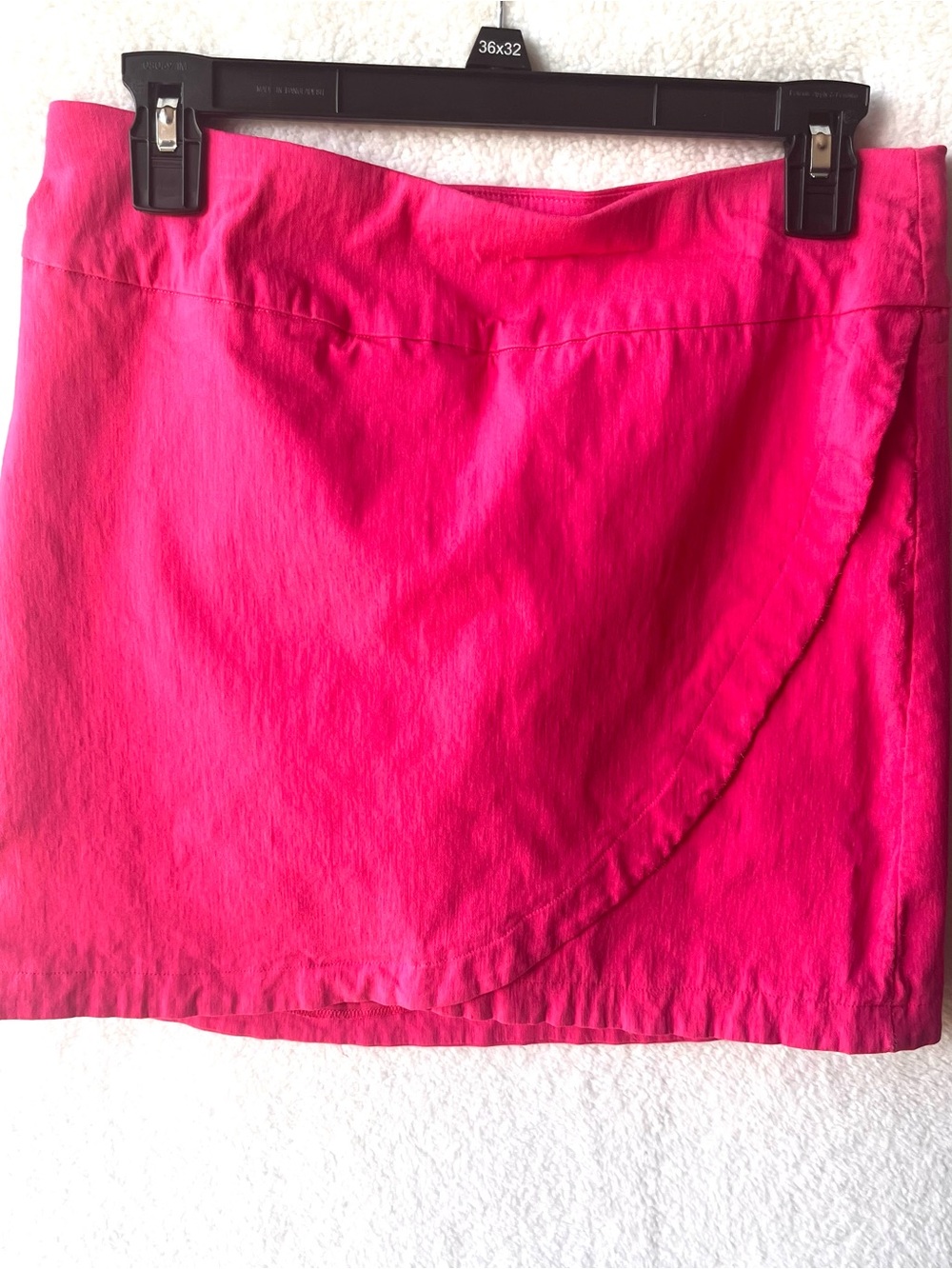 Zac & Rachel Hot Pink Mini Wrap Skort Sz 6